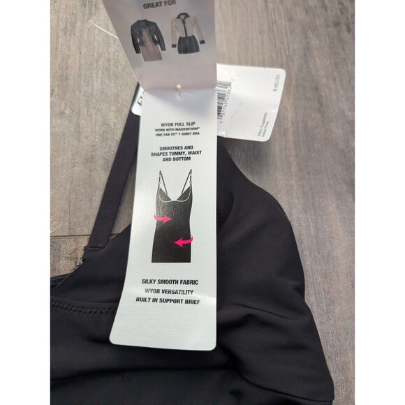 NWT Maidenform WYOB Full Slip Firm Control Flexees Shapewear Black Large M2541 - Picture 4 of 6